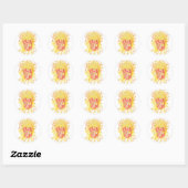 POPCORN_PARTY RONDE STICKER (Vel)
