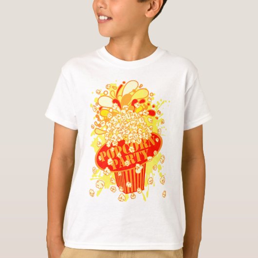 POPCORN_PARTY T-SHIRT (Voorkant)