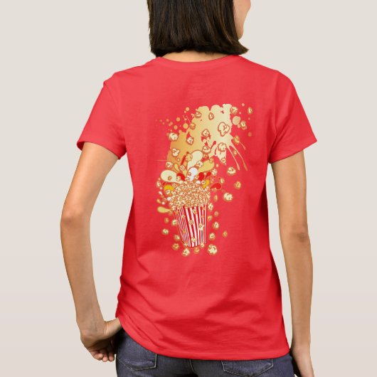 POPCORN_PARTY T-SHIRT (Achterkant)