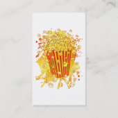 POPCORN_PARTY VISITEKAARTJE (Achterkant)