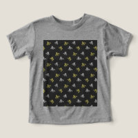 Popcorn Peuter T-Shirt (Grijs & Boter Geel)