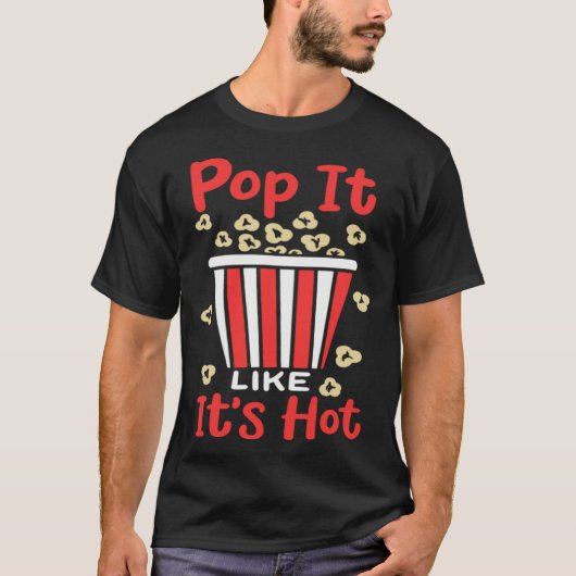 Popcorn Popcorn Maker Popcorn Seller T-shirt (Voorkant)