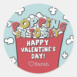 Popcorn Popping by Valentijn Sticker