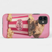 Popcorn Pug Case-Mate iPhone Case (Achterkant (horizontaal))