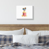 Popcorn Pup - Film Night Dog Canvas Afdruk (Insitu (Slaapkamer))