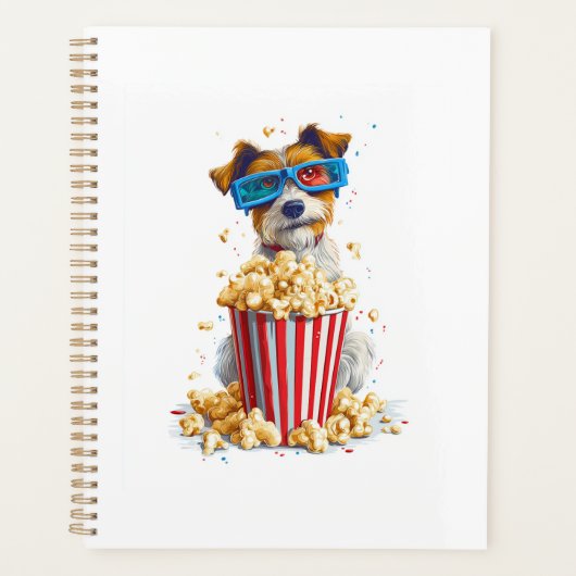 Popcorn Pup � Filmavond Hond Planner (Voorkant)