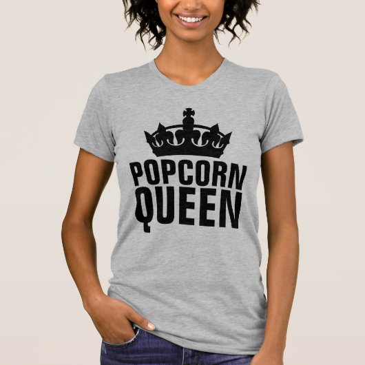 POPCORN QUEEN T-SHIRTS (Voorkant)