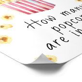 Popcorn - raad hoeveel popcorns in pot zitten poster (Hoek)