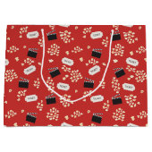 Popcorn Retro Film Cinema Groot Cadeauzakje (Voorkant)