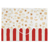 Popcorn Retro Film Cinema Groot Cadeauzakje (Achterkant)