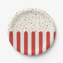 Popcorn Retro Film Cinema Papieren Bordje
