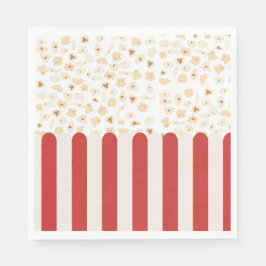 Popcorn Retro Film Cinema Servet