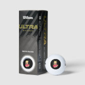Popcorn  Retro Funny Golfballen (Verpakking)