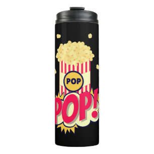 Popcorn Retro Funny Thermosbeker