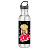 Popcorn  Retro Funny Waterfles (Voorkant)