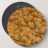 Popcorn Ronde Button 6,0 Cm (Voorkant /achterkant)