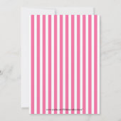 Popcorn Slumber Party-uitnodigingen Kaart (Achterkant)