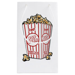 Popcorn Snack Gift Bag Klein Cadeauzakje