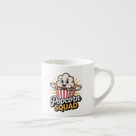 Popcorn Squad Espresso Kop (Rechts)