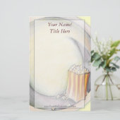 Popcorn Stationery Briefpapier (Staand voorkant)