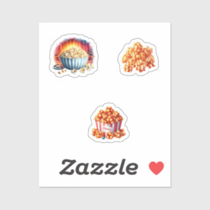 popcorn sticker