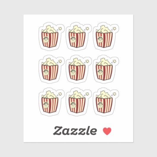 Popcorn stickers (Vel)