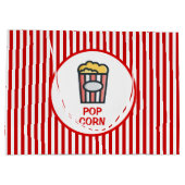 Popcorn striped groot cadeauzakje (Achterkant)