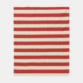 Popcorn Stripes Fleece Deken (Voorkant)