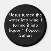 Popcorn Sutton Magneet (Voorkant)