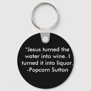 Popcorn Sutton Sleutelhanger