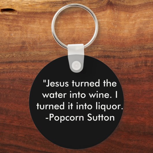 Popcorn Sutton Sleutelhanger (Voorkant)