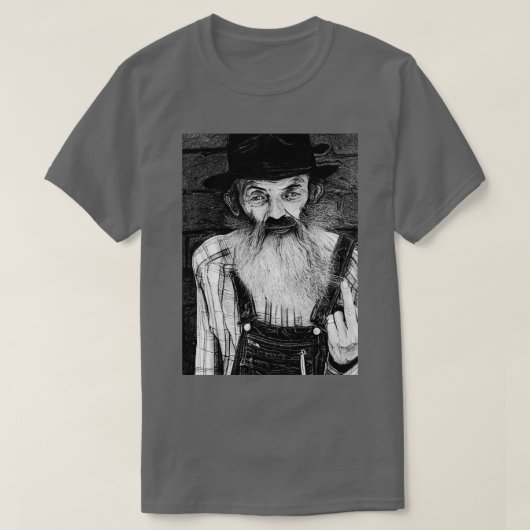 Popcorn Sutton T-shirt (Design voorkant)