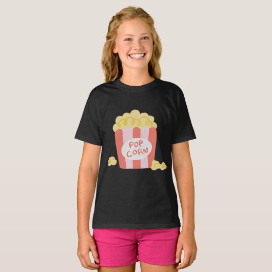Popcorn T-shirt (Voorkant volledig)