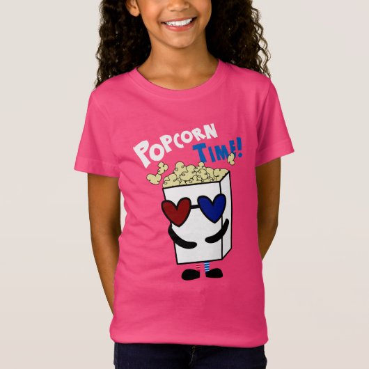 popcorn t-shirt (Voorkant)