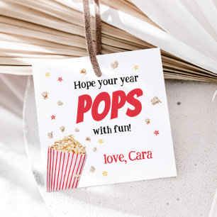 Popcorn Terug naar school Plein Favorieten Tags Bedankjes Labels