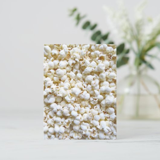 Popcorn texture Photography Bright Decor Briefkaart (Staand voorkant)