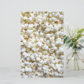 Popcorn texture Photography Bright Decor Briefpapier (Staand voorkant)