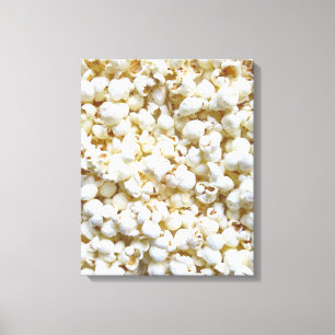 Popcorn texture Photography Bright Decor Canvas Afdruk