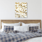 Popcorn texture Photography Bright Decor Canvas Afdruk (Insitu (Slaapkamer))
