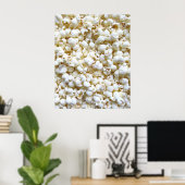 Popcorn texture Photography Poster (Thuiskantoor)