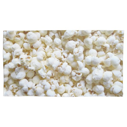 Popcorn-textuur Fotografie en retro-strepen Kussensloop (Voorkant-Links)