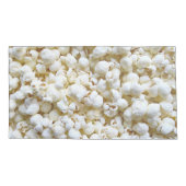 Popcorn-textuur Fotografie en retro-strepen Kussensloop (Achterkant-Links)