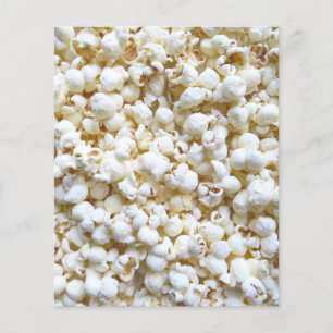 Popcorn Textuur Fotografie Flyer