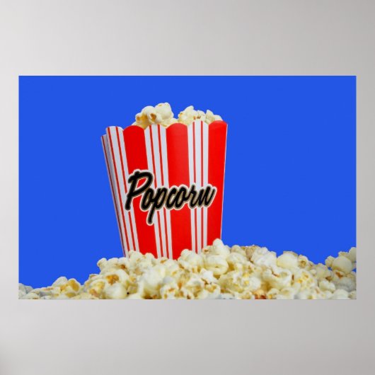 Popcorn Tijd Poster (Voorkant)