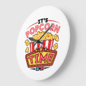 Popcorn Time Movie Cinema Lover Grote Klok (Hoek)