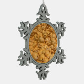 Popcorn Tin Sneeuwvlok Ornament (Links)