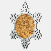 Popcorn Tin Sneeuwvlok Ornament (Rechts)