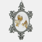 Popcorn Tin Sneeuwvlok Ornament (Links)