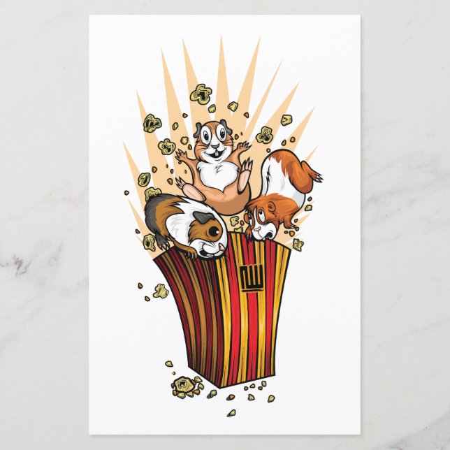 Popcorn van cavia's (Voorkant)