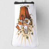 Popcorn van cavia's golfheadcover (Draai 90)